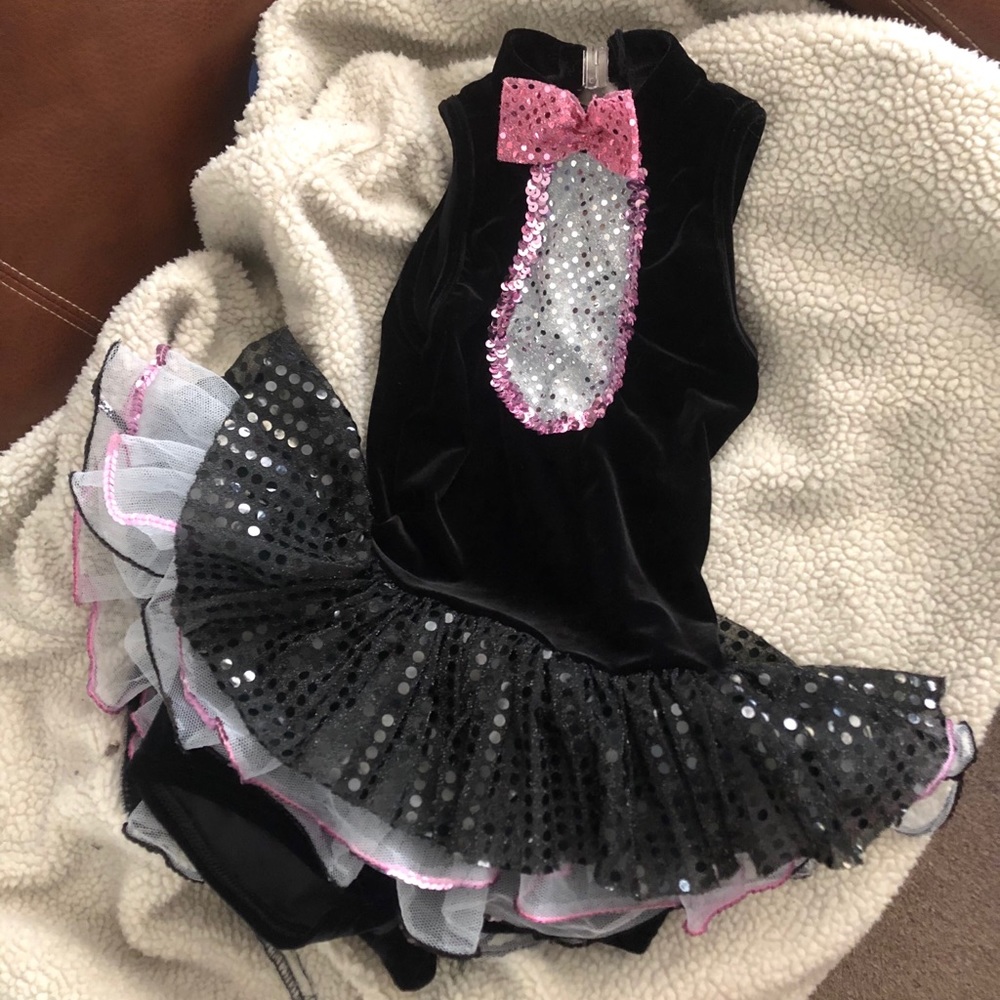 Girls Pink Panther Tuxedo Tutu 😻